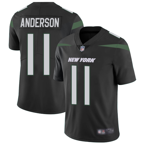 New York Jets Limited Black Men Robby Anderson Alternate Jersey NFL Football 11 Vapor Untouchable